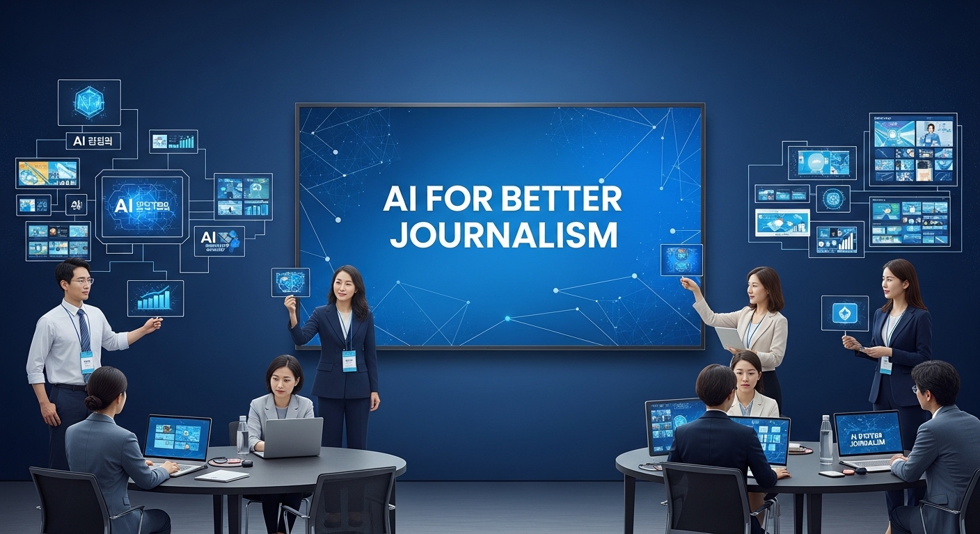 AI 앵커 시대, 미래 방송의 방향과 우리의 준비 - 미래 저널리즘을 위한 AI 기술과 인간 전문가의 협력 컨퍼런스