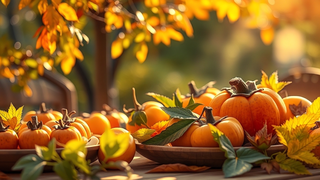 단감과 변비, 정말 효과 있을까? (realistic 스타일)