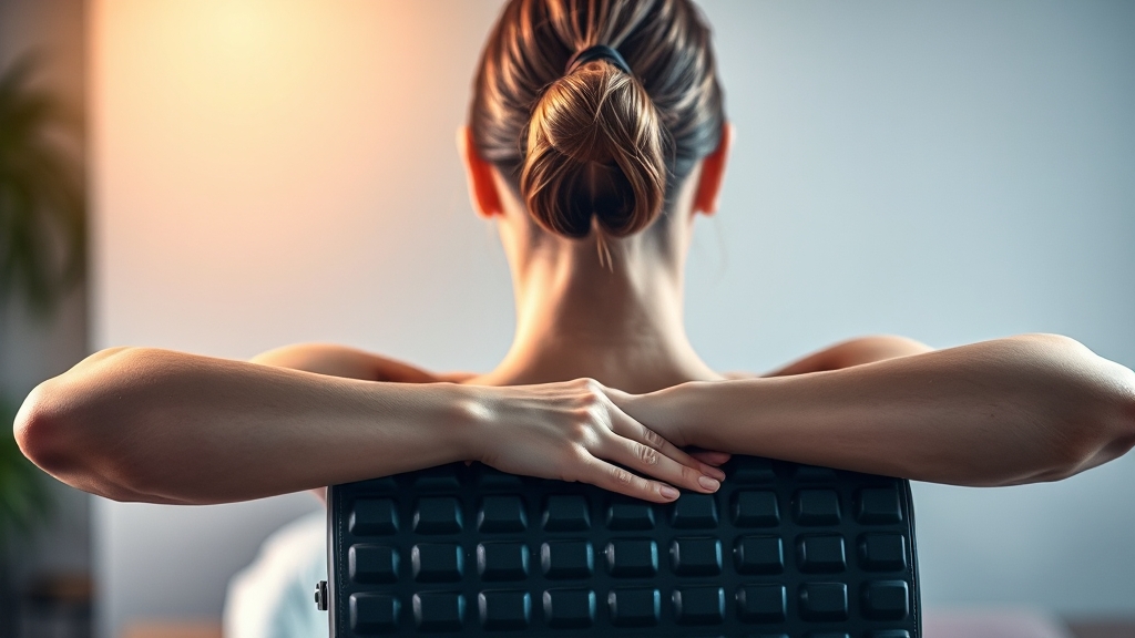 삼두근 스트레칭, 왜 중요할까? 🌟 (realistic 스타일)