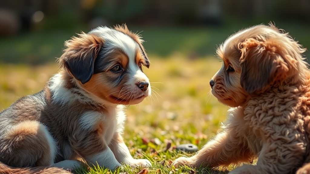 사회화 훈련, 언제 시작해야 할까요? (realistic 스타일)