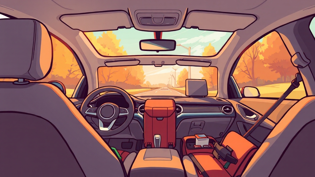 편의 옵션: 운전을 더 쉽고 즐겁게 (cartoon 스타일)