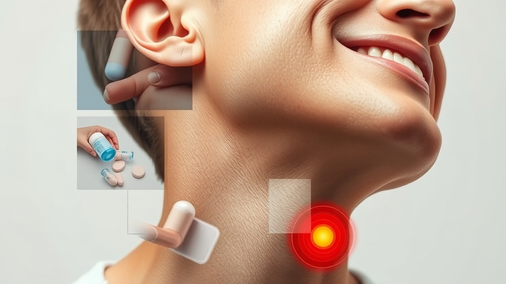 목 통증 치료, 비수술로도 가능해요! (realistic 스타일)