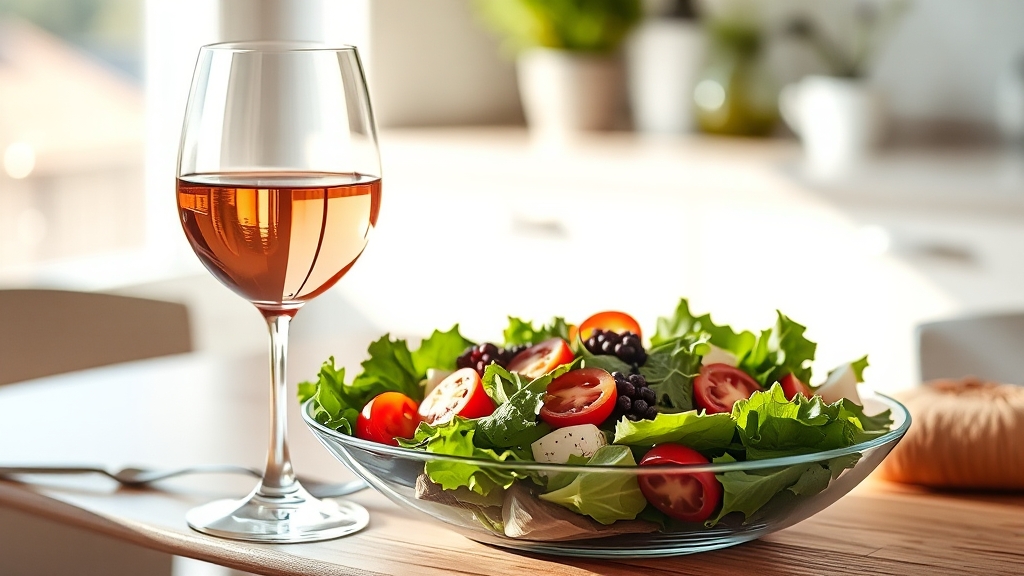 다이어트 중 술 마시기 팁 (realistic 스타일)