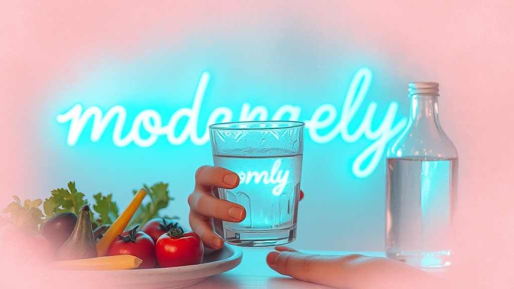 건강하게 술 마시는 방법 (watercolor 스타일)