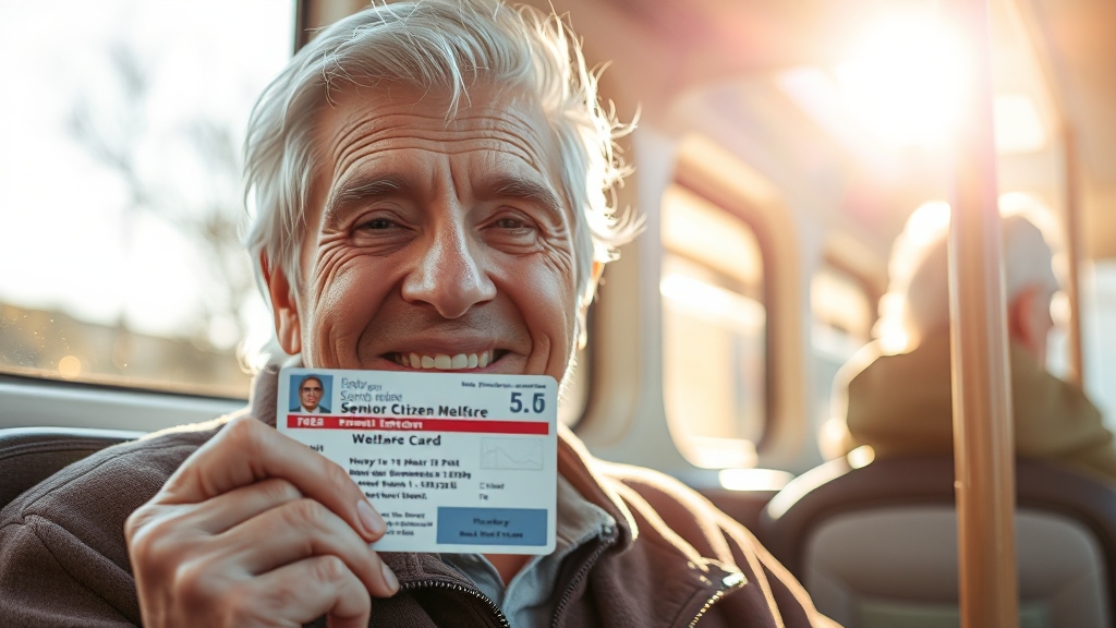 노인복지카드, 왜 필요할까? (realistic 스타일)