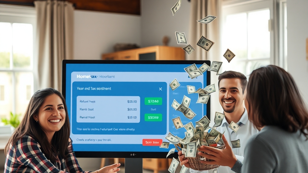 홈택스 미리보기 활용법 (realistic 스타일)