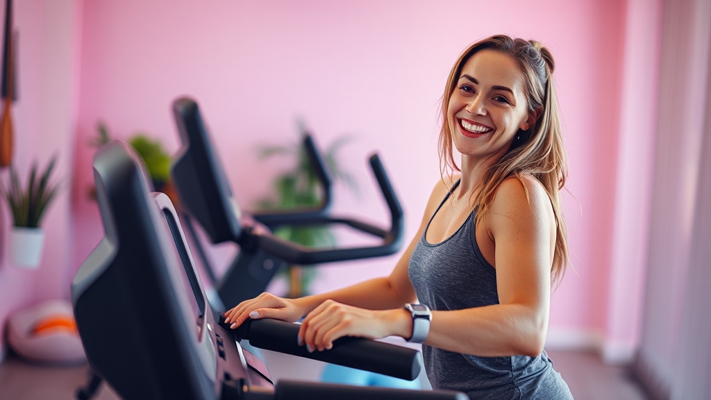 스탭퍼 다이어트 성공 후 유지 비법 (realistic 스타일)