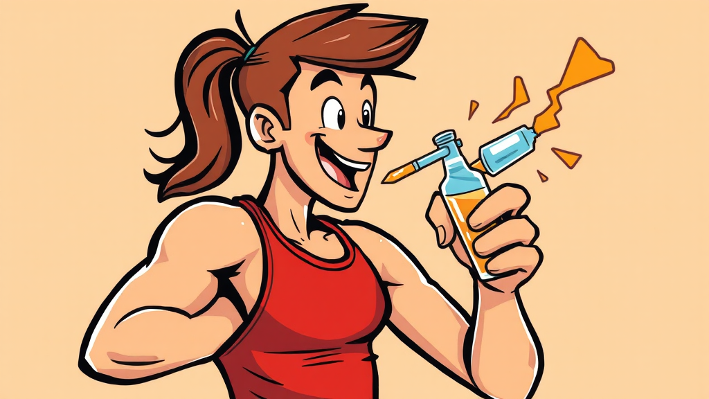 아르기닌 섭취 방법 및 시기 (cartoon 스타일)