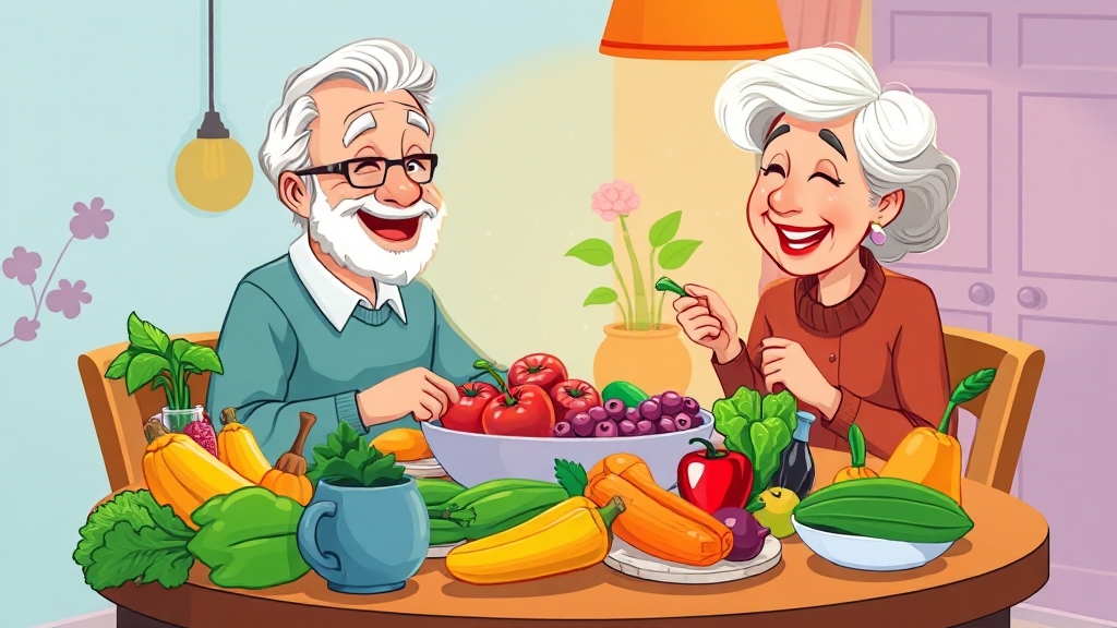 건강 식단, 어떻게 시작할까요? (cartoon 스타일)