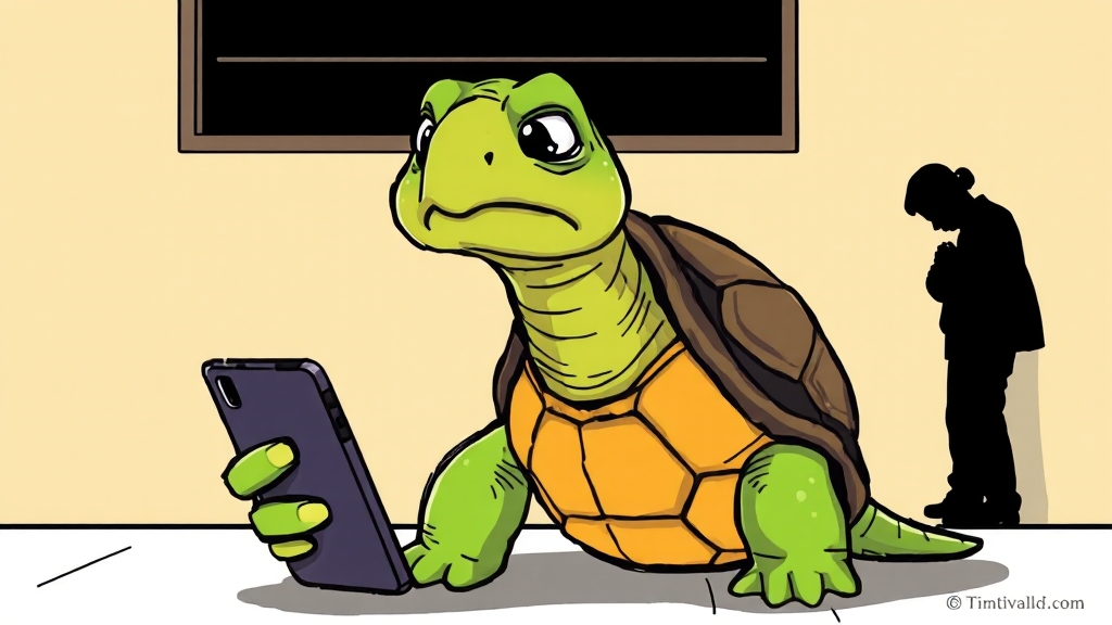 거북목 자가진단: 집에서 쉽게! (cartoon 스타일)