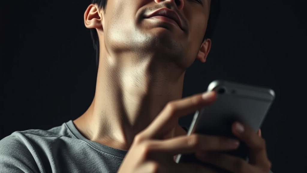 거북목 원인과 심각한 문제점 (realistic 스타일)