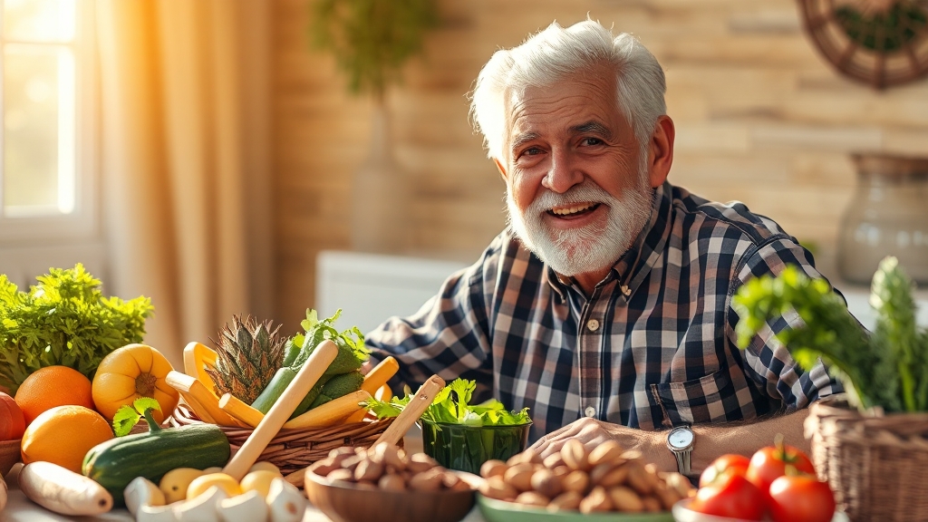 장 건강 관리 꿀팁 (realistic 스타일)