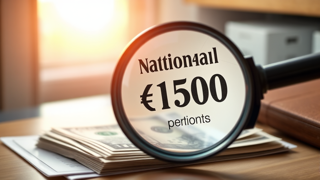 2026년 인상률 및 예상 수령액 (realistic 스타일)