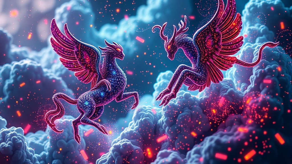 제미나이 3.0: 차세대 AI 모델 (realistic 스타일)