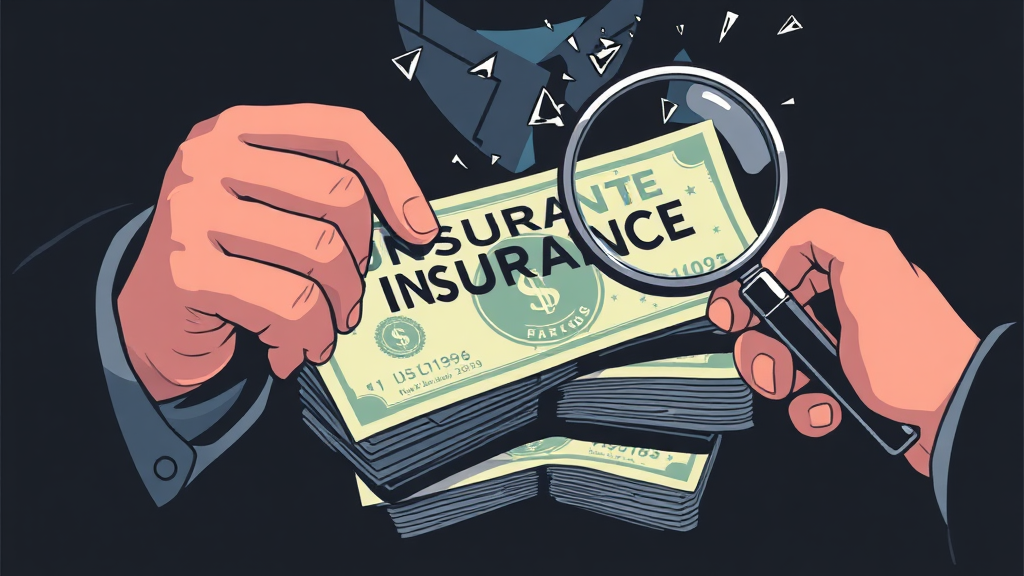 보험사기 제보 대상 및 유형 (illustration 스타일)