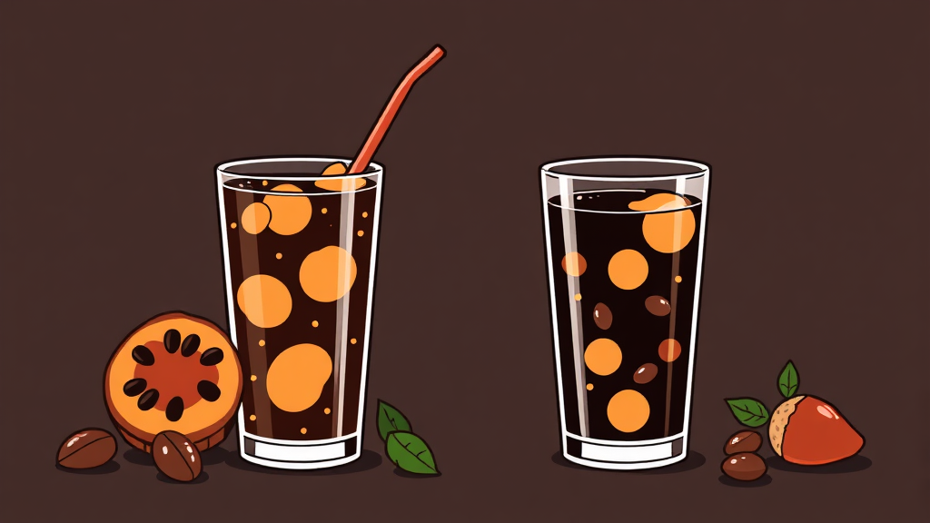 칼로리 & 영양 성분, 꼼꼼하게! (illustration 스타일)