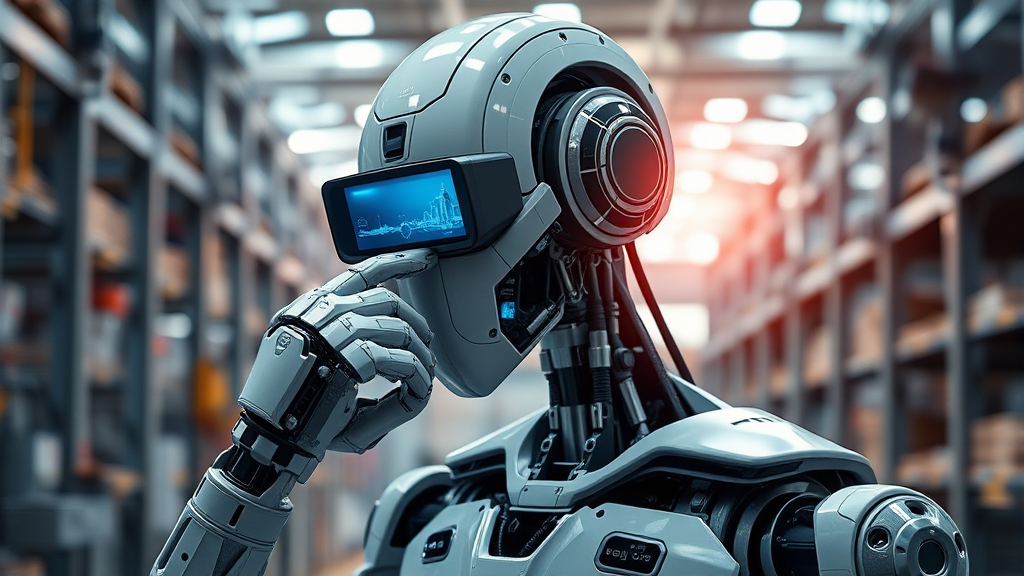 제조업 적용 사례 및 효과 (realistic 스타일)