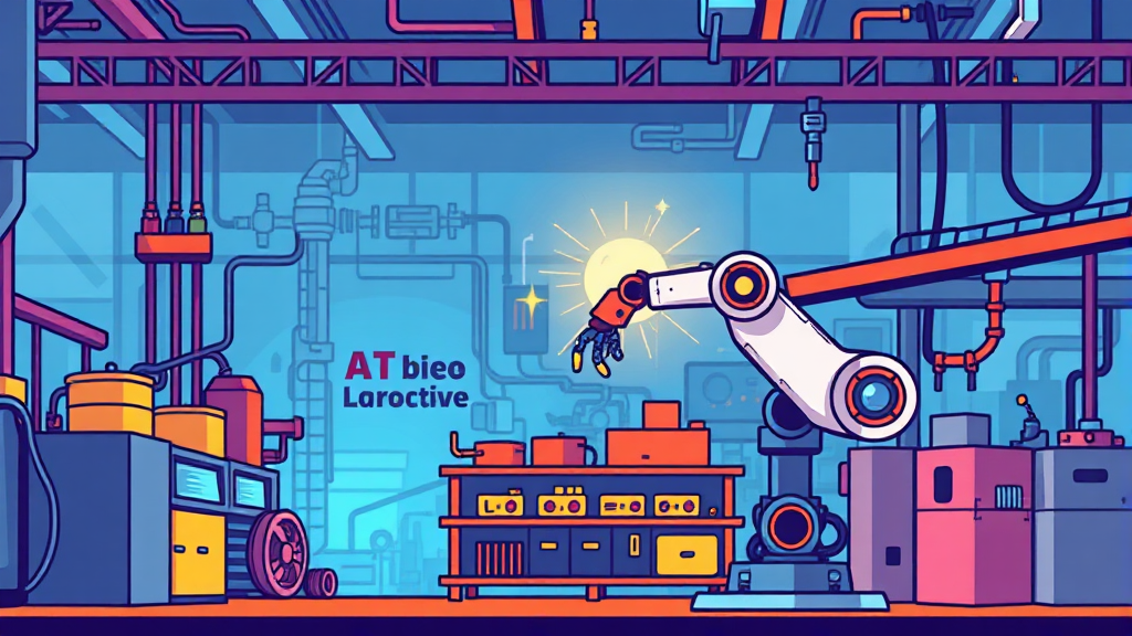 AI 디지털 트윈의 미래 전망 (cartoon 스타일)