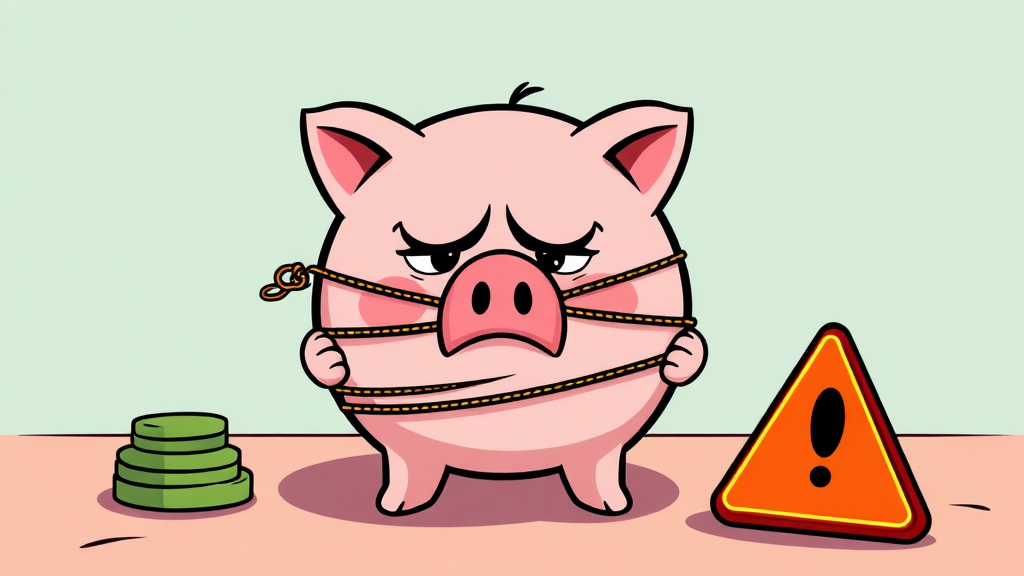 핑돈 사기란? (cartoon 스타일)