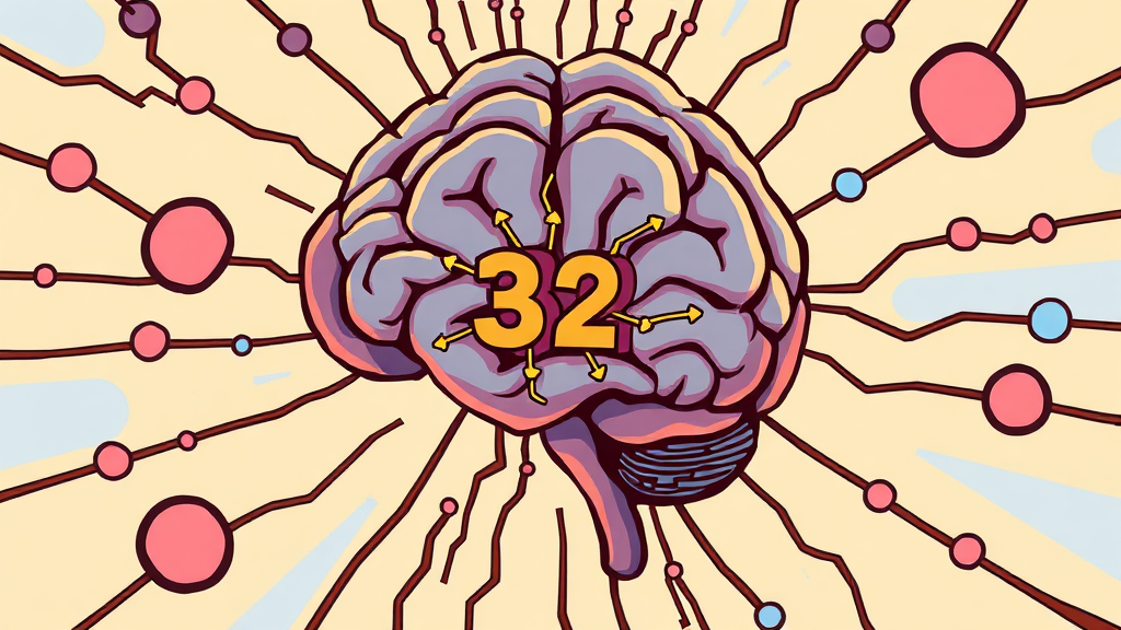 뇌 발달, 시간 인지에 영향? (cartoon 스타일)