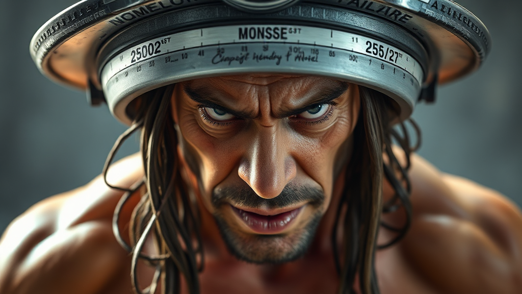 다이어트 실패, 왜일까? (realistic 스타일)