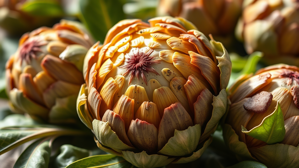 돼지감자, 무엇일까요? (realistic 스타일)