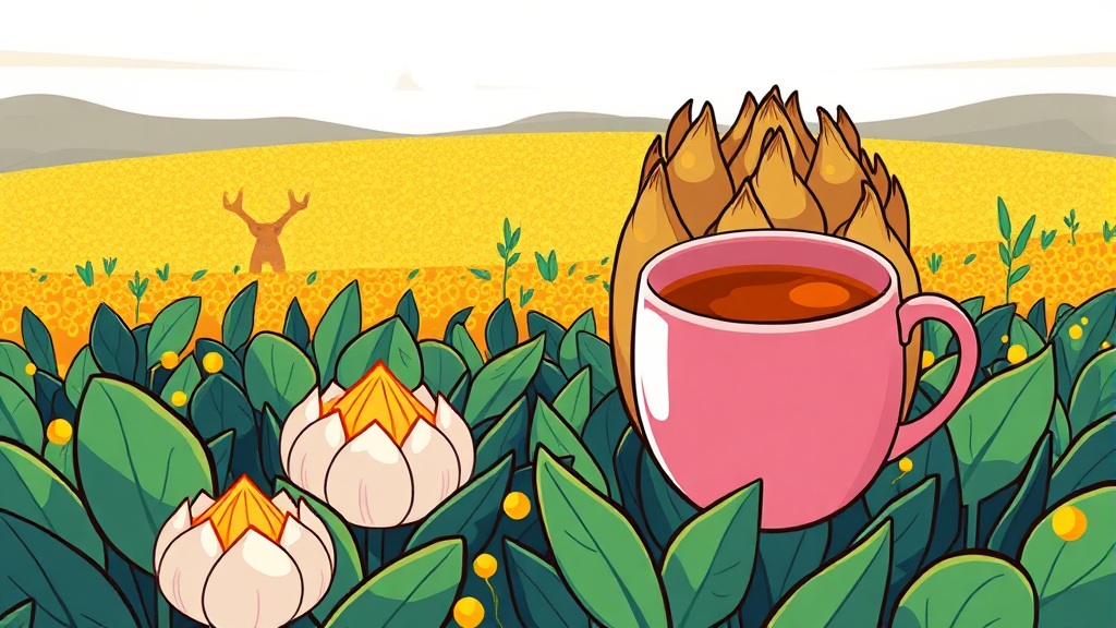 핵심 성분: 이눌린 집중 탐구 (cartoon 스타일)