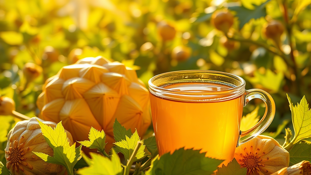 돼지감자차, 현명하게 고르는 법 (realistic 스타일)