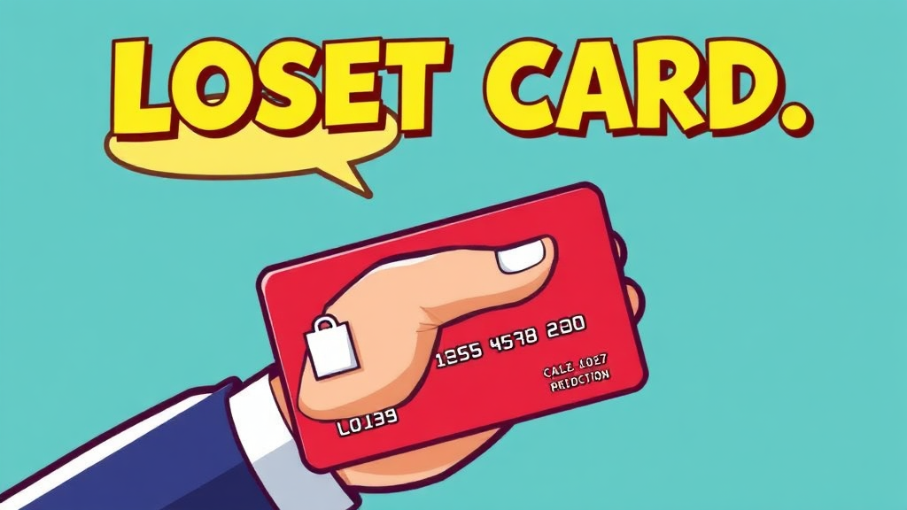 카드사 책임 범위 및 한계 (cartoon 스타일)