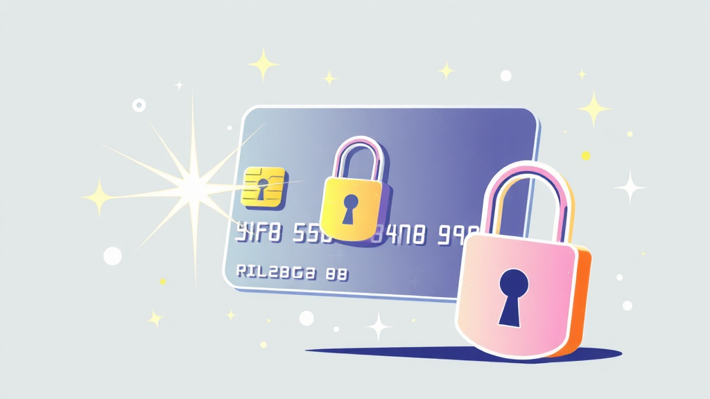 부정사용 예방 필수 조치 (illustration 스타일)