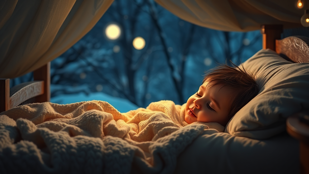 충분한 수면과 휴식 (realistic 스타일)