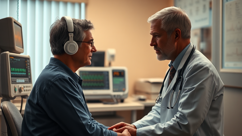 진단 과정 (realistic 스타일)