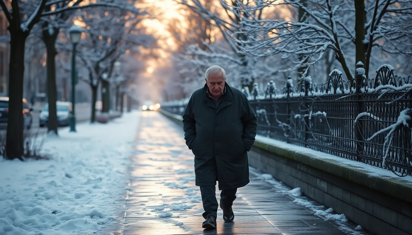 겨울 빙판길 낙상 골절 예방