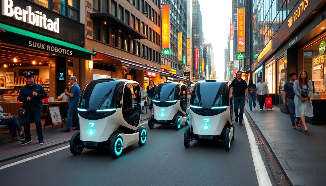 서브 로보틱스 우버이츠 로봇 배달