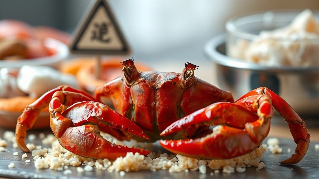 키토올리고당 부작용 및 주의사항 (realistic 스타일)